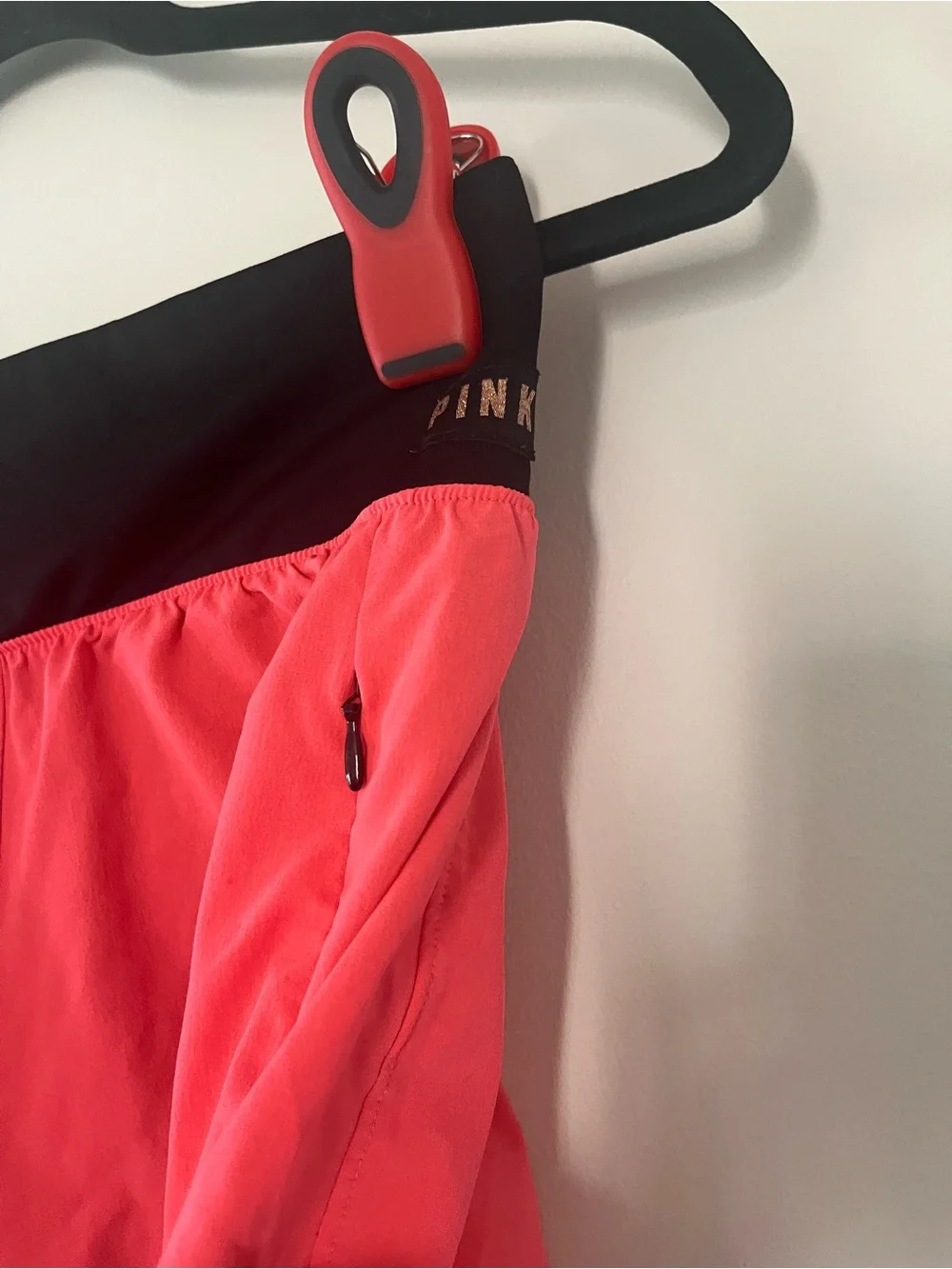 PINK Victoria's Secret Pink Athletic Shorts Small Logo Outdoors Mesh